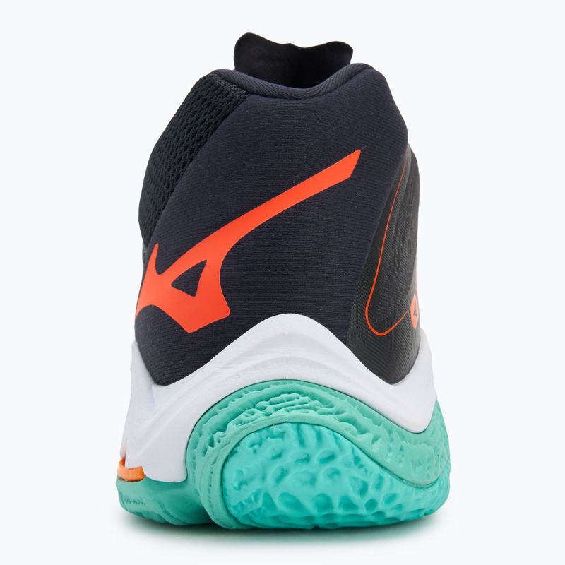 Volejbalové topánky Mizuno Wave Lightning Z8 Mid black/tangelo/ice green 6