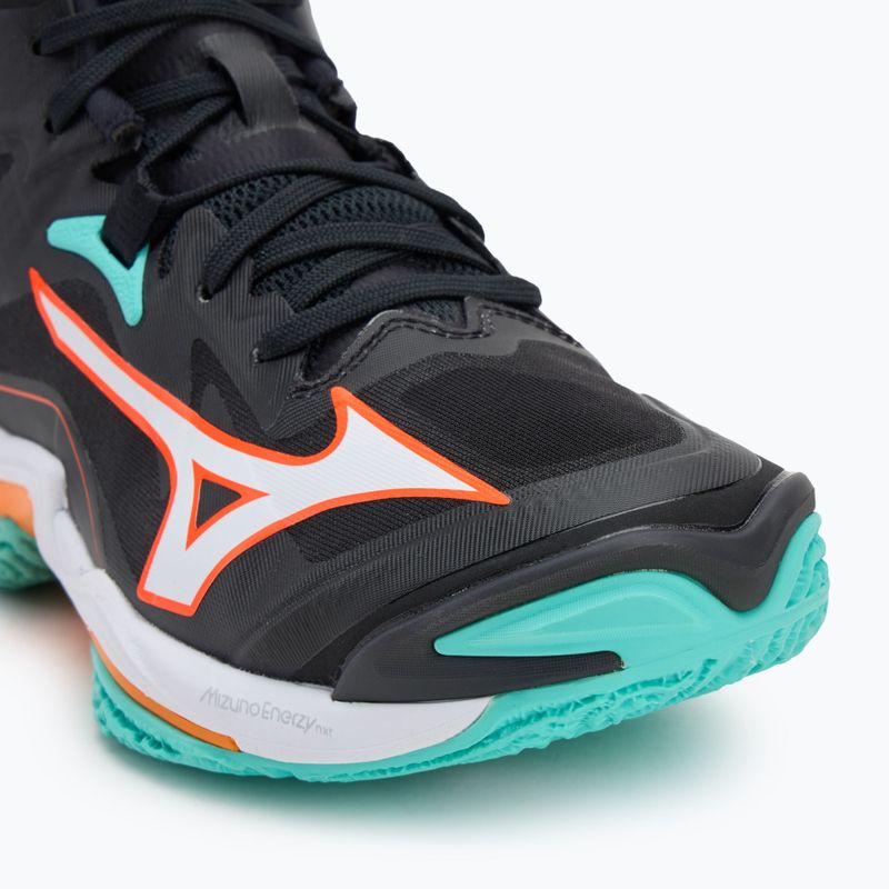 Volejbalové topánky Mizuno Wave Lightning Z8 Mid black/tangelo/ice green 7