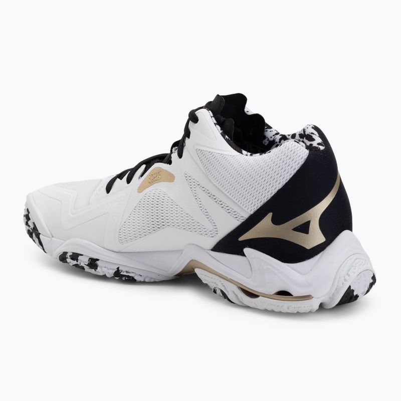 Volejbalové topánky Mizuno Wave Lightning Z8 Mid white/black/gold 3