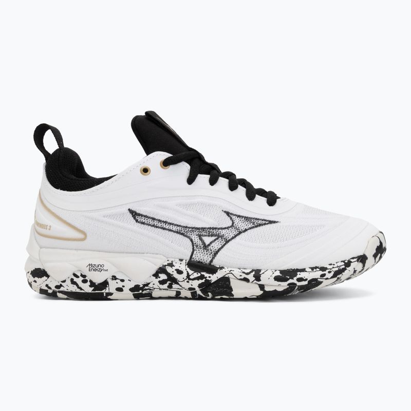 Volejbalové topánky Mizuno Wave Luminous 3 white/black/ge gold 2