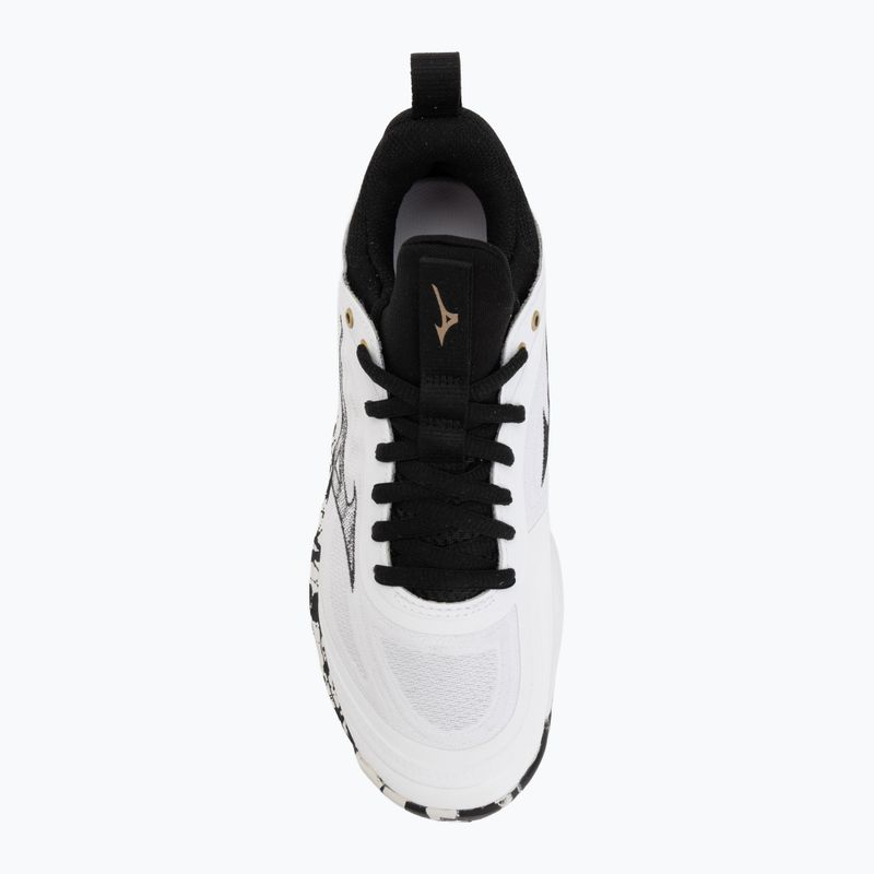 Volejbalové topánky Mizuno Wave Luminous 3 white/black/ge gold 5