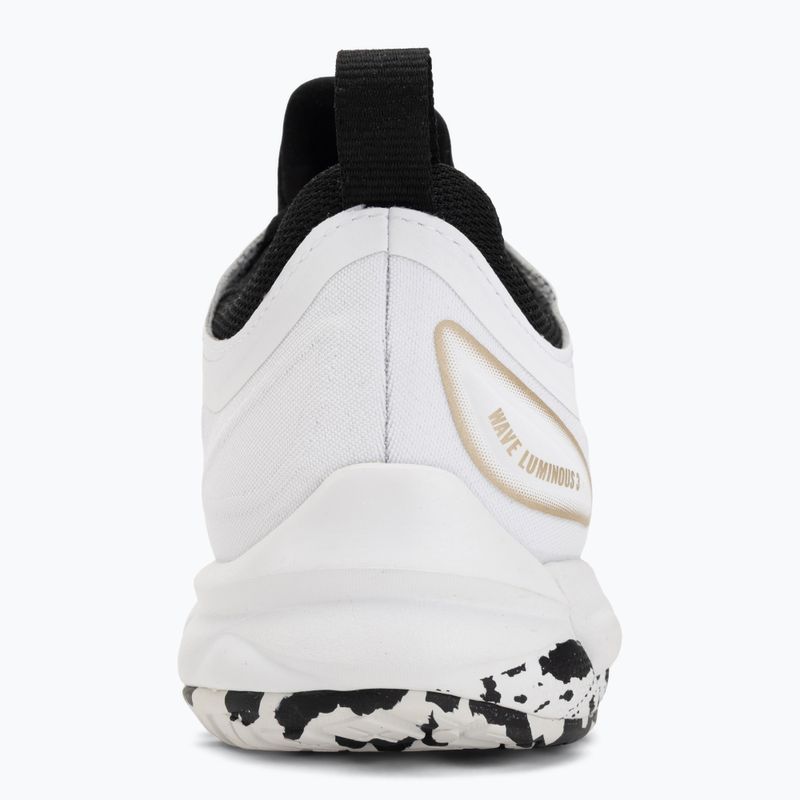 Volejbalové topánky Mizuno Wave Luminous 3 white/black/ge gold 6