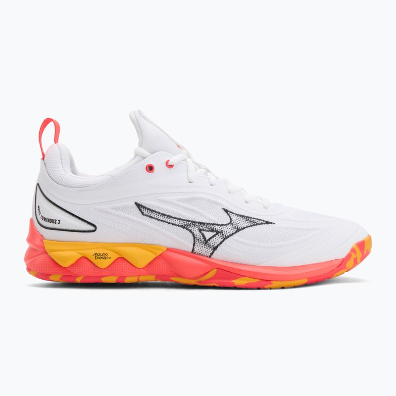 Volejbalové topánky Mizuno Wave Luminous 3 white/fiery coral 2/citrus 2