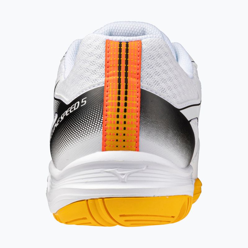 Volejbalové topánky Mizuno Cyclone Speed 5 white/fiery coral 2/citrus 10