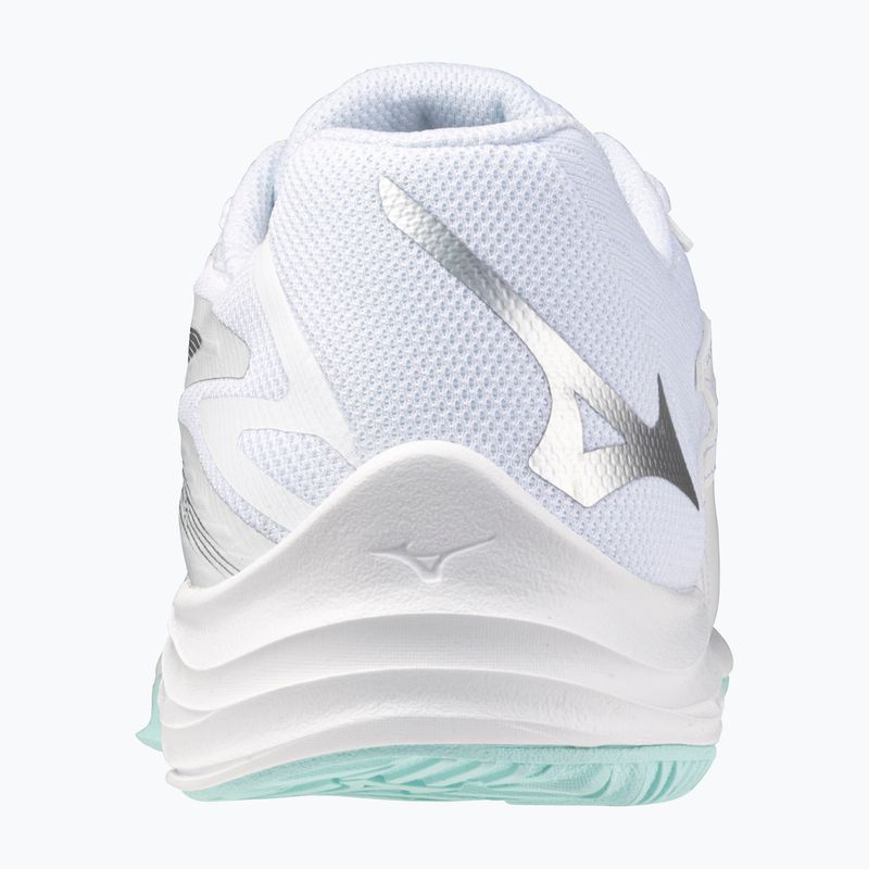 Dámske volejbalové topánky Mizuno Thunder Blade Z white/blue tint 3