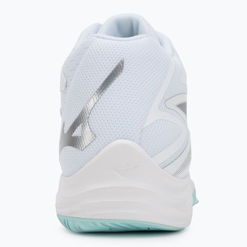 Dámske volejbalové topánky Mizuno Thunder Blade Z Mid white/blue tint 6