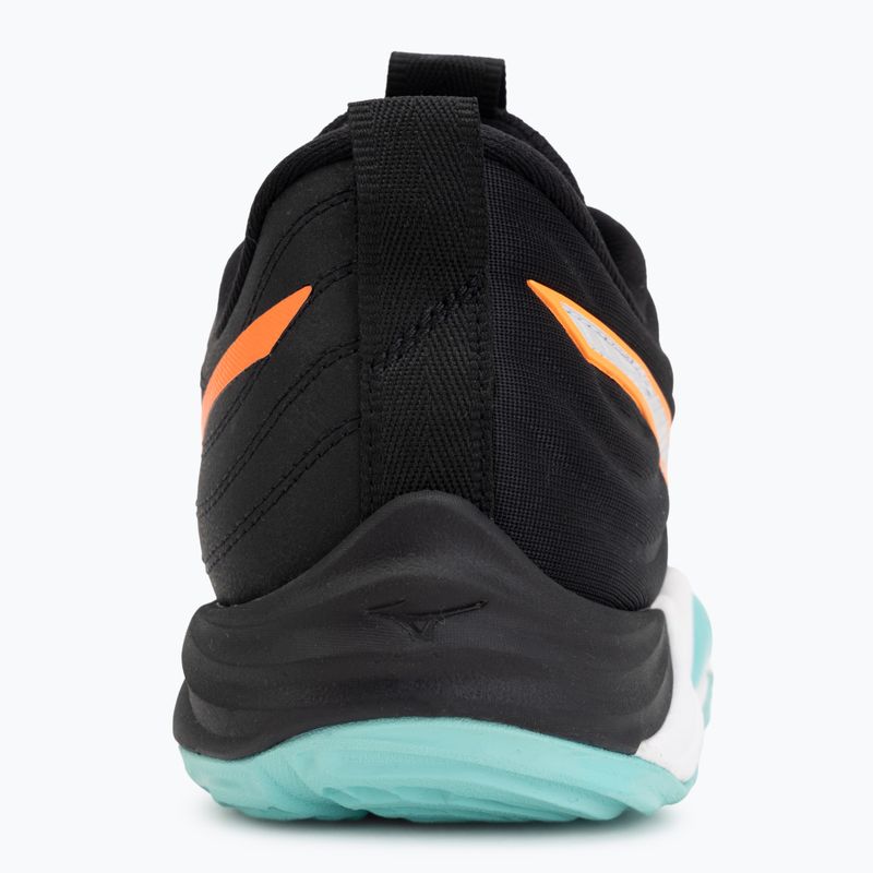 Volejbalové topánky Mizuno Wave Momentum Elite black/tangelo/ice green 6