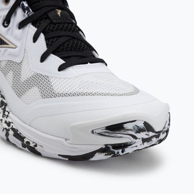 Volejbalové topánky Mizuno Wave Momentum Elite white/black/gold 7