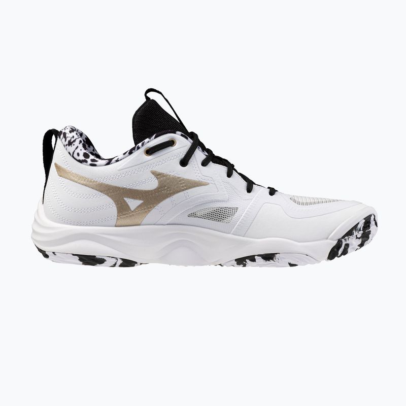 Volejbalové topánky Mizuno Wave Momentum Elite white/black/gold 9