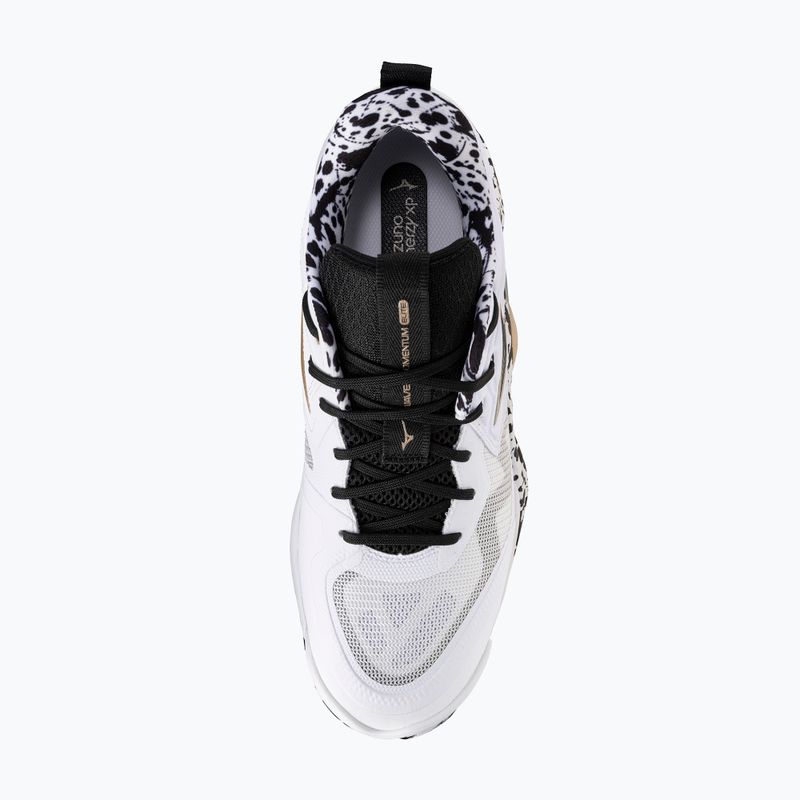 Volejbalové topánky Mizuno Wave Momentum Elite white/black/gold 12