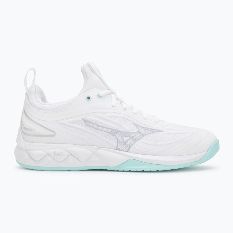 Dámske volejbalové topánky Mizuno Wave Luminous 3 white/blue tint 2