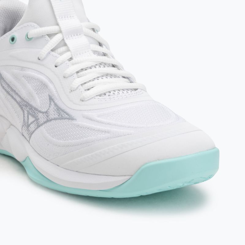Dámske volejbalové topánky Mizuno Wave Luminous 3 white/blue tint 7