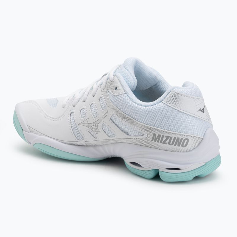 Dámske volejbalové topánky Mizuno Wave Voltage 2 white/blue tint 3