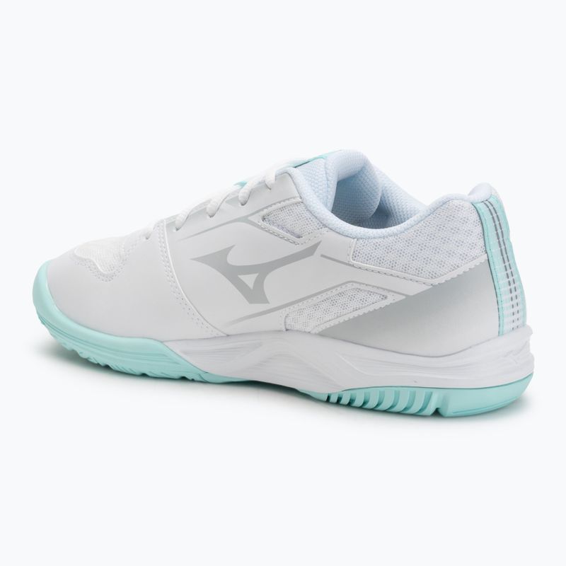 Dámske volejbalové topánky Mizuno Cyclone Speed 5 white/blue tint 3