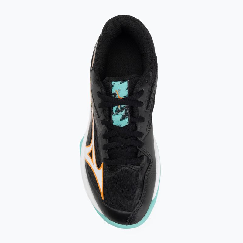 Detské volejbalové topánky Mizuno Lightning Star Z7 black/tangelo/ice green 5