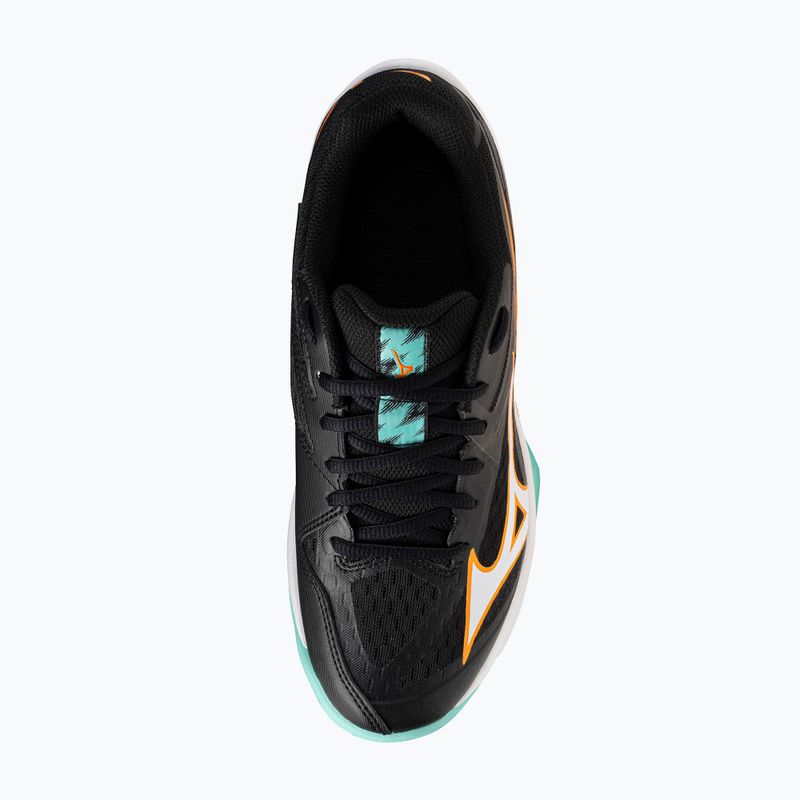 Detské volejbalové topánky Mizuno Lightning Star Z7 black/tangelo/ice green 4
