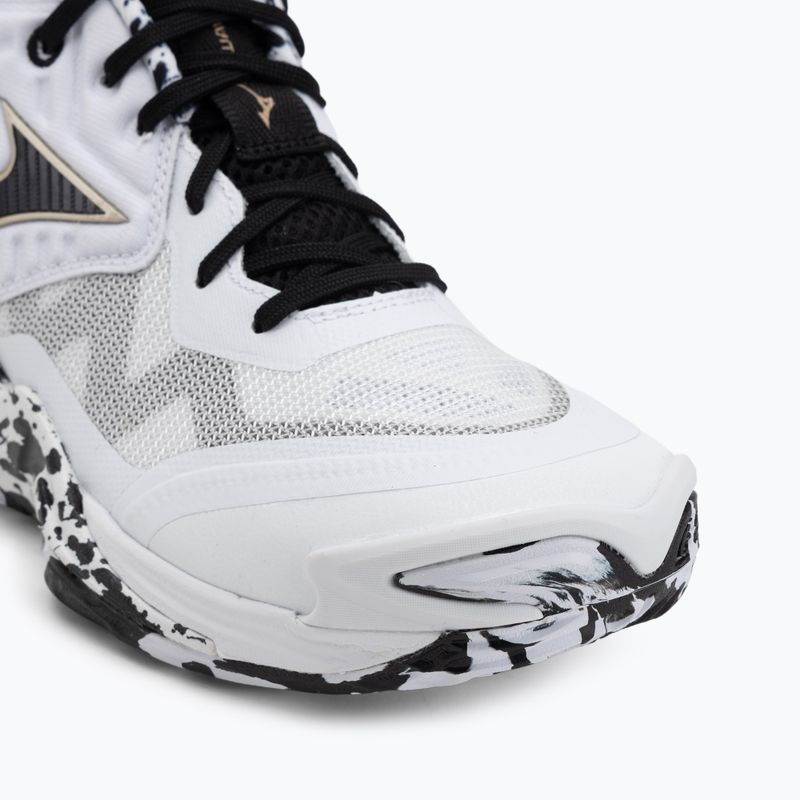 Volejbalové topánky Mizuno Wave Momentum Elite Mid white/black/ge gold 7