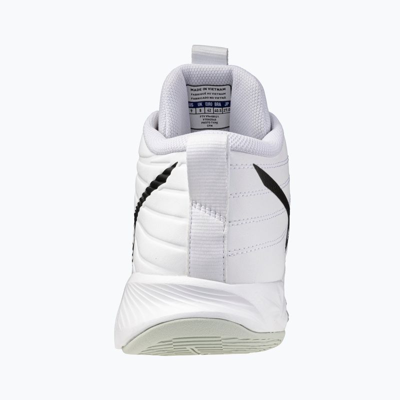 Volejbalové topánky Mizuno Wave Momentum Pro Mid white/black/frozen emerald 10