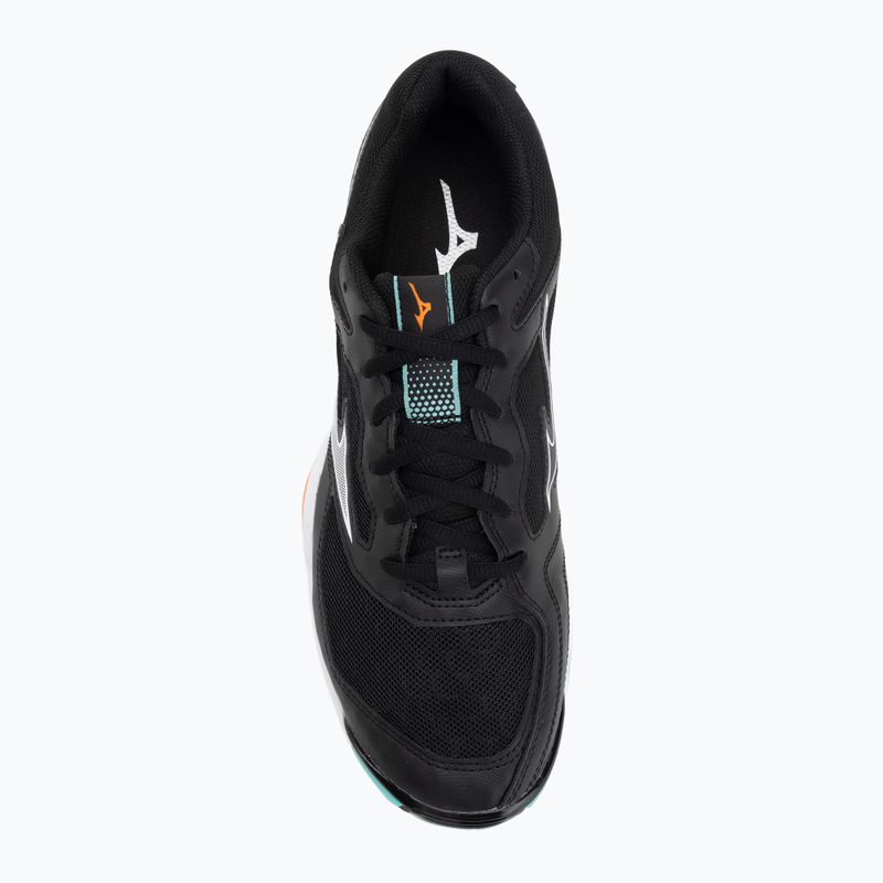 Hádzanárske topánky Mizuno Wave Phantom 3 black/tangelo/ice green 5
