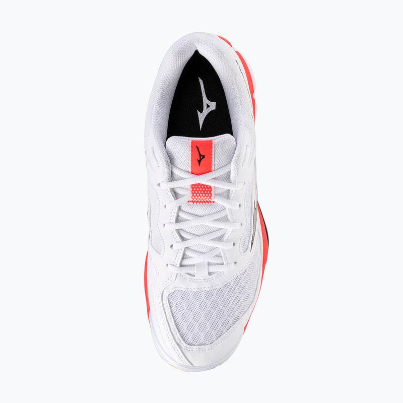 Hádzanárske topánky Mizuno Wave Phantom 3 white/fiery coral 2/citrus 5