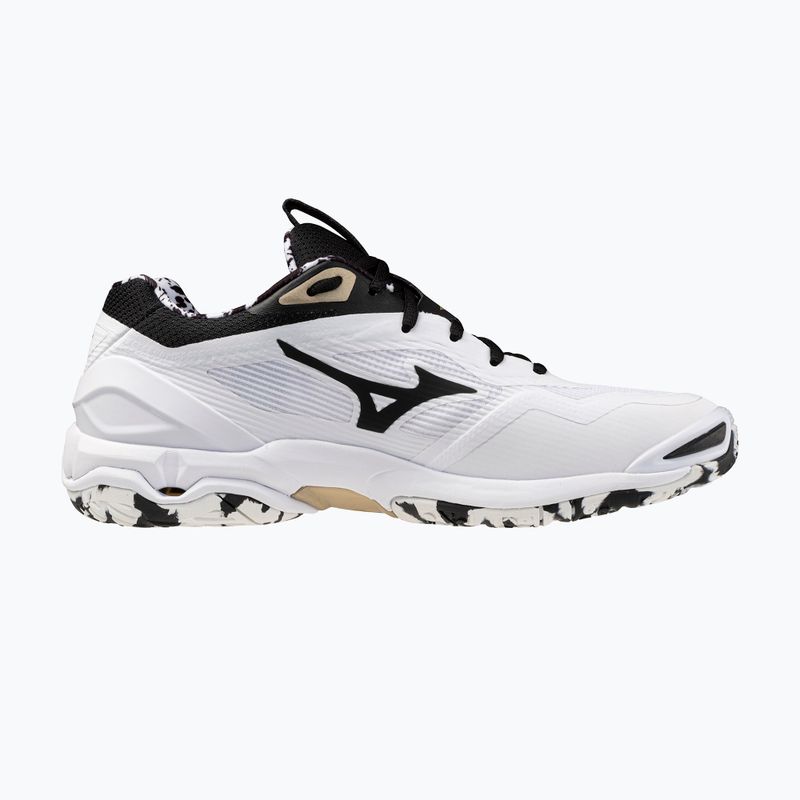 Halové topánky  Mizuno Wave Stealth 6 white/black/ge gold 9
