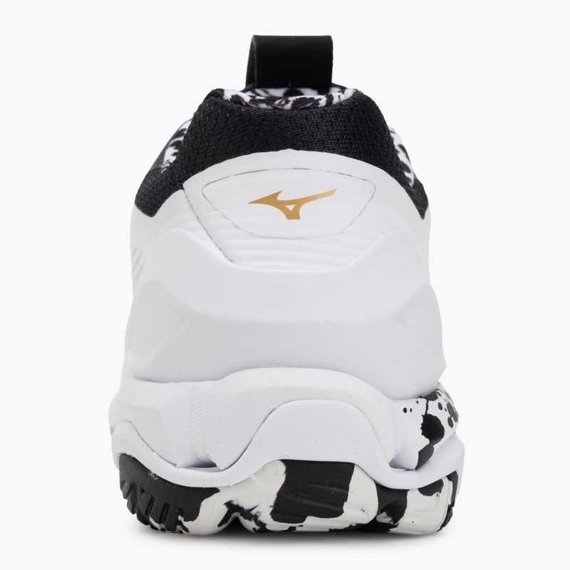 Halové topánky  Mizuno Wave Stealth 6 white/black/ge gold 6