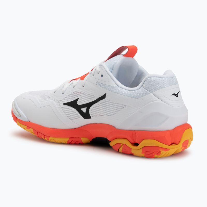 Hádzanárske topánky Mizuno Wave Stealth 6 white/fiery coral 2/citrus 3