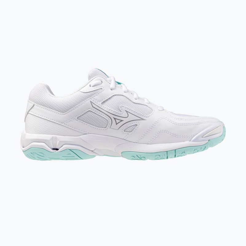 Dámske hádzanárske topánky Mizuno Wave Phantom 3 white/blue tint 2