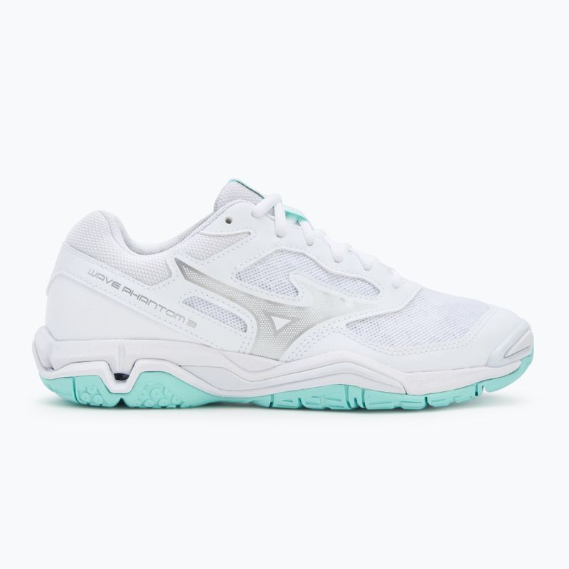 Dámske hádzanárske topánky Mizuno Wave Phantom 3 white/blue tint 2