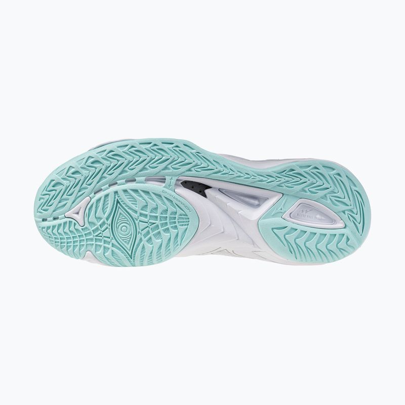 Dámske hádzanárske topánky Mizuno Wave Mirage 5 white/blue tint 4