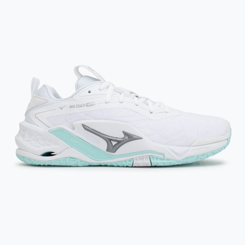 Dámske hádzanárske topánky Mizuno Wave Stealth Neo 2 white/blue tint 2