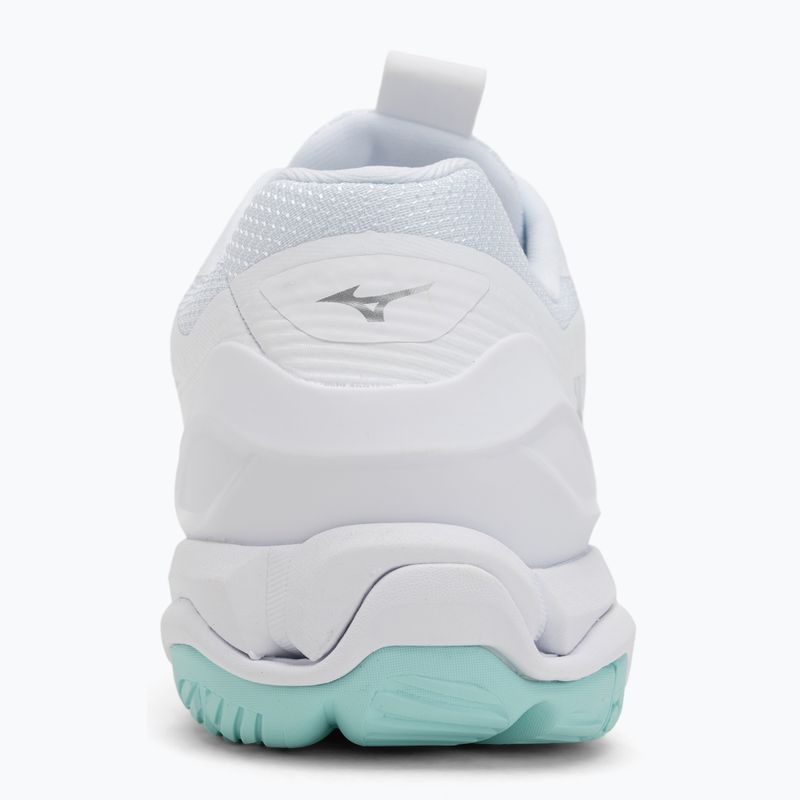 Dámske hádzanárske topánky Mizuno Wave Stealth 6 white/blue tint 6