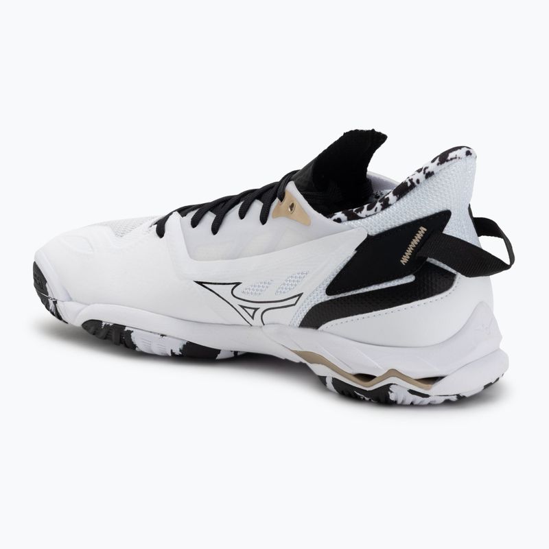 Halové topánky Mizuno Wave Mirage 5 white/black/ge gold 3