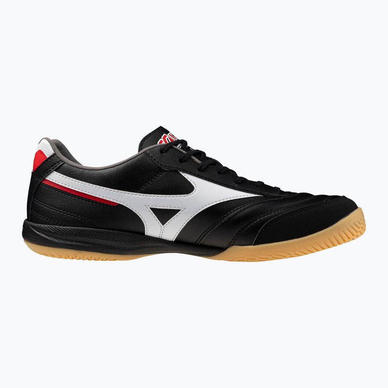 Futbalové kopačky Mizuno Morelia Sala Pro IN black/white/Chinese red 2