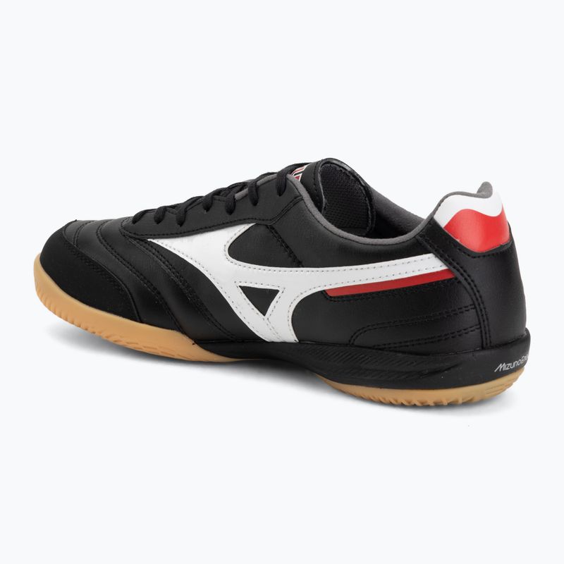 Futbalové kopačky Mizuno Morelia Sala Pro IN black/white/Chinese red 3