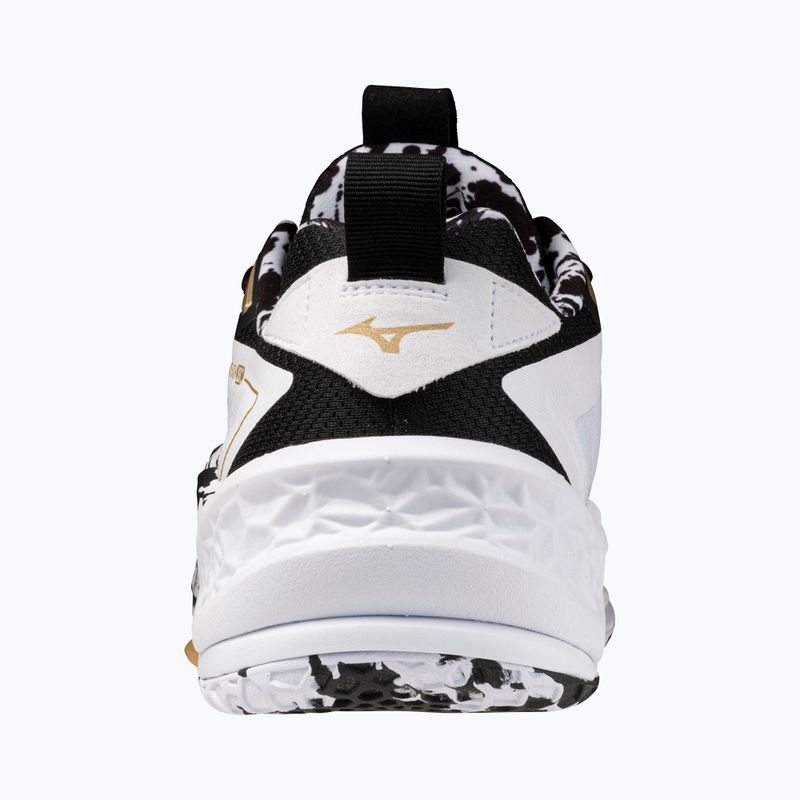 Halové topánky Mizuno Wave Stealth Neo 2 white/black/gold 3