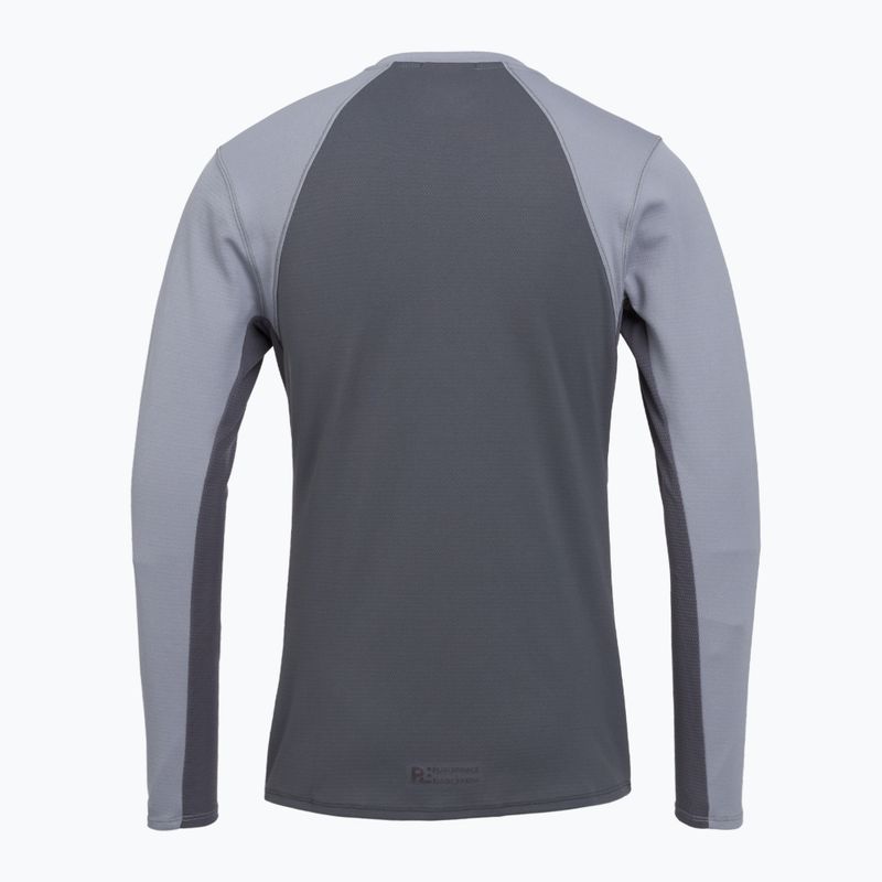 Pánsky bežecký longsleeve Mizuno Tech Thermal Charge quiksilver 2