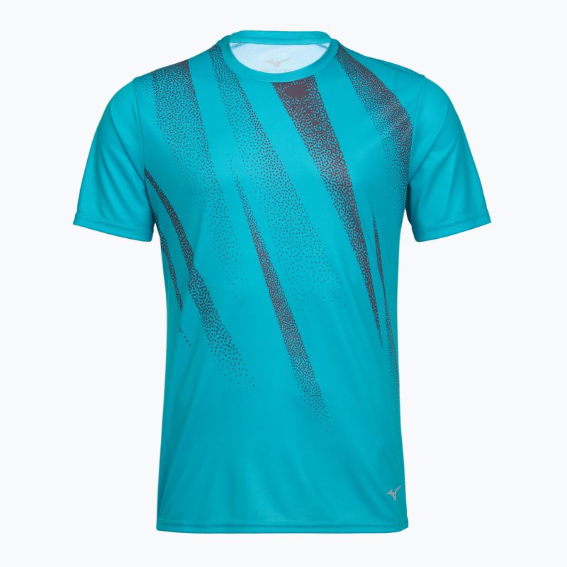 Pánske bežecké tričko Mizuno Core Graphic Tee capri breeze