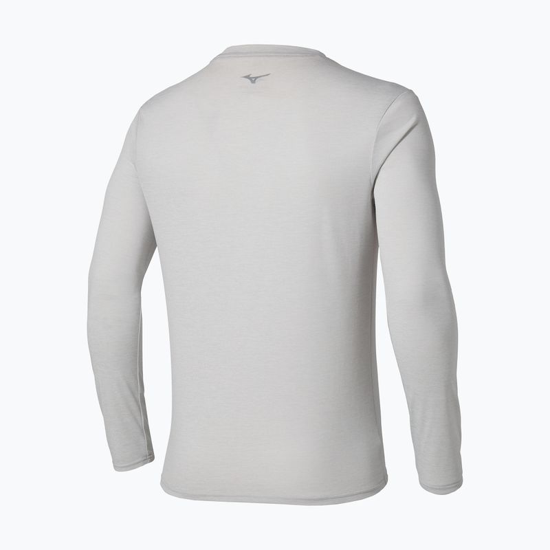 Pánske bežecké tričko longsleeve Mizuno Core Impulse Tee vapor silver 2