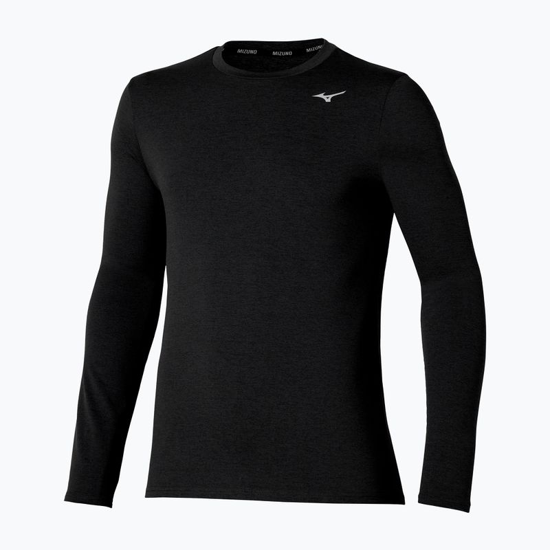 Pánske bežecké tričko longsleeve Mizuno Core Impulse Tee black