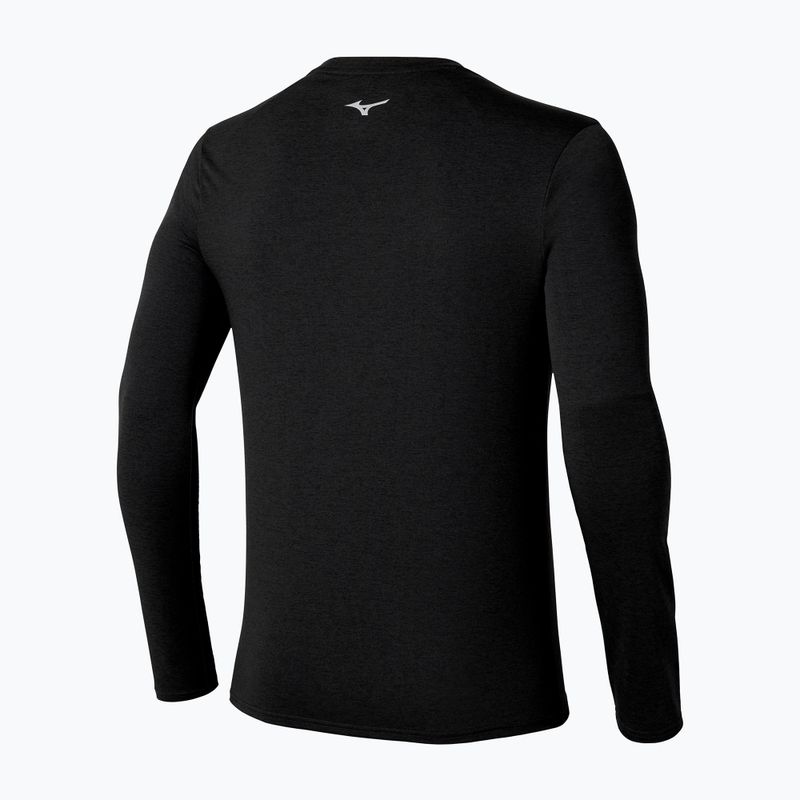 Pánske bežecké tričko longsleeve Mizuno Core Impulse Tee black 2