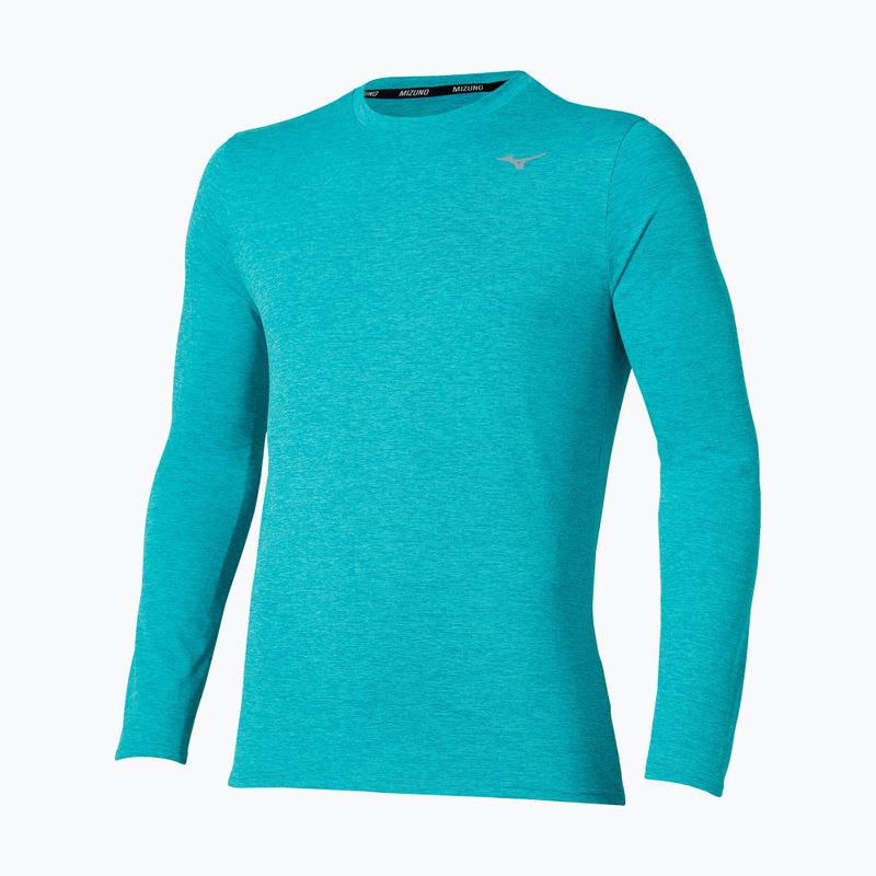 Pánske bežecké tričko longsleeve Mizuno Core Impulse Tee capri breeze