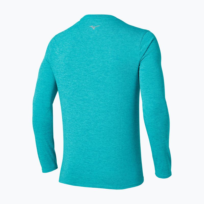 Pánske bežecké tričko longsleeve Mizuno Core Impulse Tee capri breeze 2