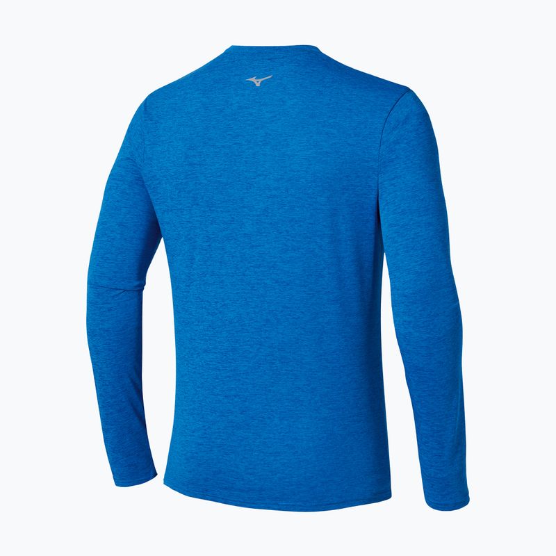 Pánske bežecké tričko longsleeve Mizuno Core Impulse Half Zip Tee princess blue 2