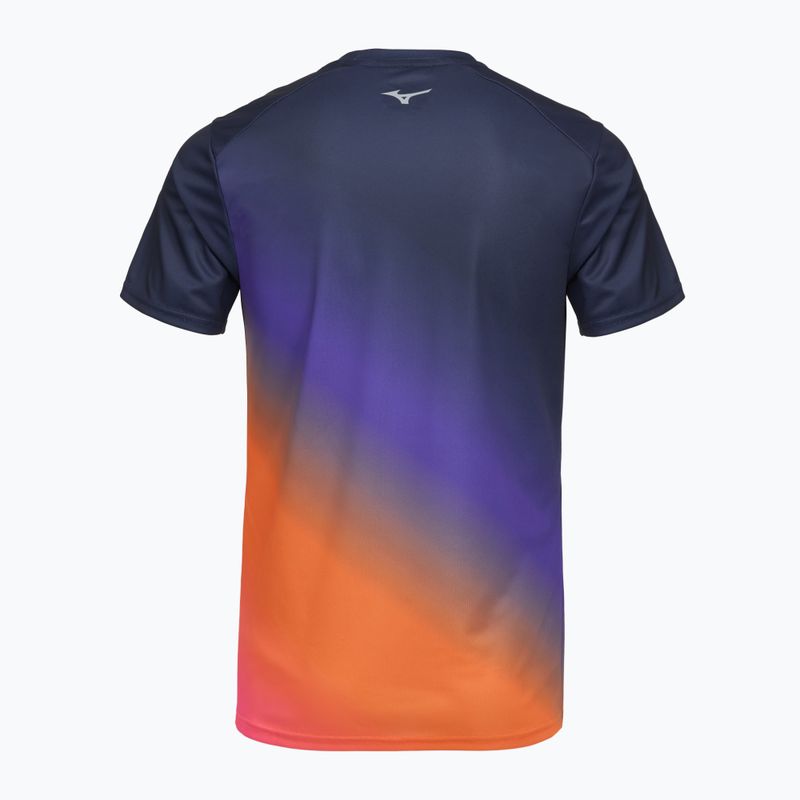 Pánske bežecké tričko Mizuno Summer Pack QD Tee yuuyake 2