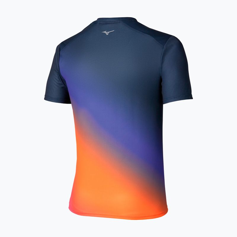 Pánske bežecké tričko Mizuno Summer Pack QD Tee yuuyake 2