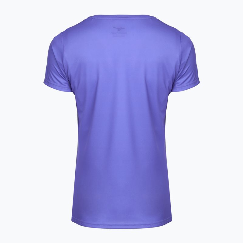 Dámske bežecké tričko Mizuno Core Graphic Tee iris bloom 2