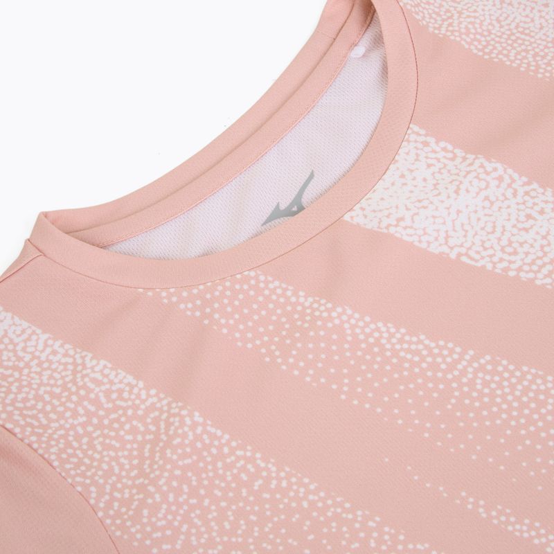 Dámske bežecké tričko Mizuno Core Graphic Tee bleached mauve 3