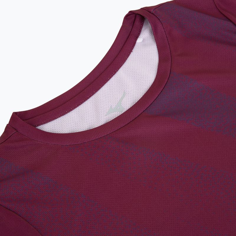 Dámske bežecké tričko Mizuno Core Graphic Tee dark purple 4