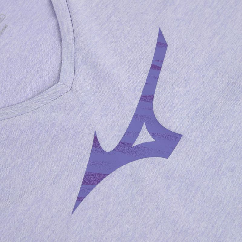 Dámske bežecké tričko Mizuno Core Runbird Tee icelandic blue 3